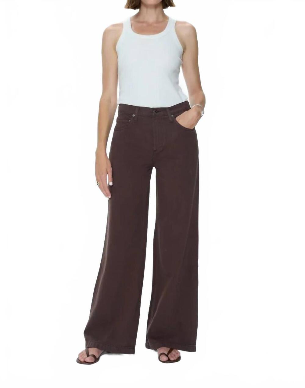NEW PISTOLA jadyn low slung palazzo pant in bruna